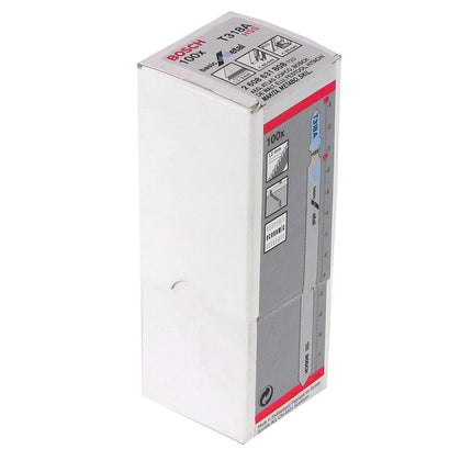 Bosch T 318 A Stichsägeblätter für Metall - 100 Stück, gefräste gewellte Zahnausführung, für Stichsägen mit T-Schaft-Aufnahme - Toolbrothers