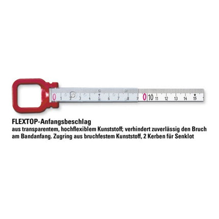 BMI Ruban à étrier ERGOLINE longueur 30 m largeur de bande 13 mm ( 4000855855 )