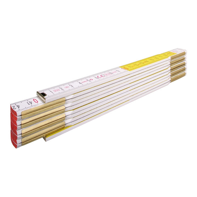 STABILA Mètre pliant en bois 617 longueur 2 m largeur 1,70 cm ( 4000857968 )