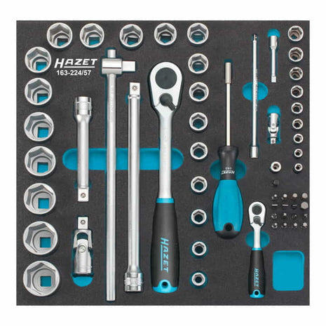 HAZET Module à outils 163-224/57 57 pièces ( 4000871201 )