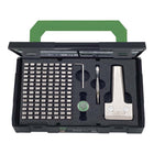 KUKKO Jeu de chiffres/ de lettres à frapper 333 120 pièces avec porte-types ( 4000871984 )