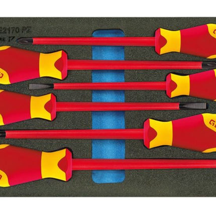 GEDORE Module à outils 1500 CT1-VDE 2170 PZ 6 pièces module 1/3 ( 4000881237 )