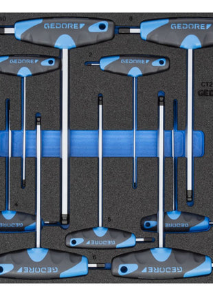 GEDORE moduł narzędziowy 1500 CT2-DT 2142 9-częściowy moduł 2/3 ( 4000881241 )