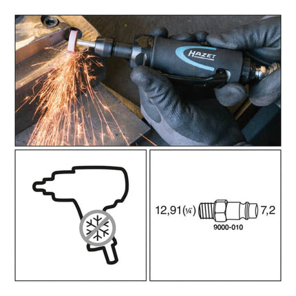 HAZET Meuleuse pneumatique droite 9032N-1 2000-25000 min-¹ ( 4000898931 )