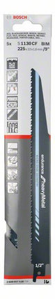 BOSCH Lame de scie sabre S 1130 CF longueur 225 mm largeur 22 mm ( 4000909618 )