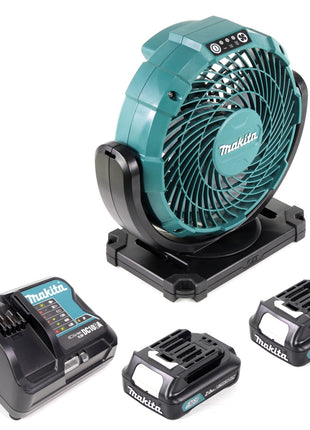 Makita CF 100 DSA 10,8V Akku Ventilator + 2x 2,0Ah Akku + Ladegerät - Toolbrothers