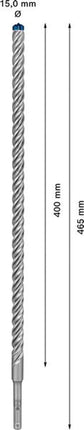 Marteau perforateur BOSCH Expert SDS-7X Ø 15,0 mm longueur utile 400 mm longueur 465 mm (4000909962)