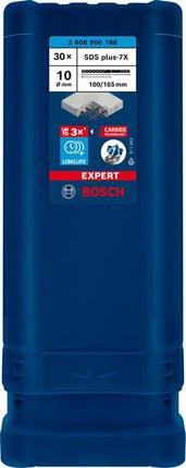 BOSCH Foret marteau Expert SDS-7X D. 10 mm L.de travail 100 mm L.165 mm ( 4000909990 )