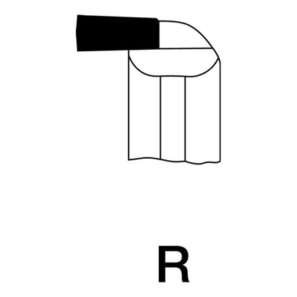 WILKE Outil à charioter à crochet  10 x 10 mm ( 4118660052 )