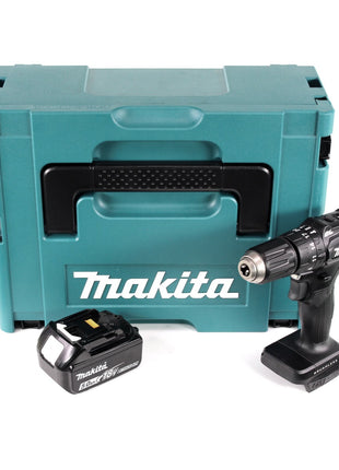 Makita DHP 483 T1JB Akku Schlagbohrschrauber 18 V 40Nm schwarz im Makpac + 1x 5,0Ah Akku - ohne Ladegerät - Toolbrothers