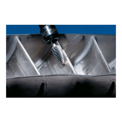 PFERD Fraise sur tige RBF D. 12 mm L. tête 25 mm D. de la tige 6mm ( 4142160331 )