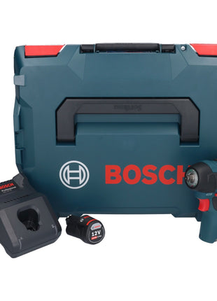 Bosch GDS 12V-115 Professional Akku Drehschlagschrauber 12 V 115 Nm 3/8" Brushless + 1x Akku 3,0 Ah + Ladegerät + L-Boxx - Toolbrothers