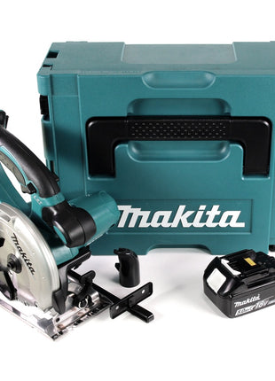 Makita DSS 501 T1J 18V 136 mm Li-ion Akku Handkreissäge im Makpac + 1x 5,0 Ah Akku - ohne Ladegerät - Toolbrothers