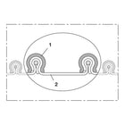 Manguera aspiración y soplado NORRES (FDA) CP PTFE-INOX 475 FOOD Ø interior 60 mm ( 4501400441 )