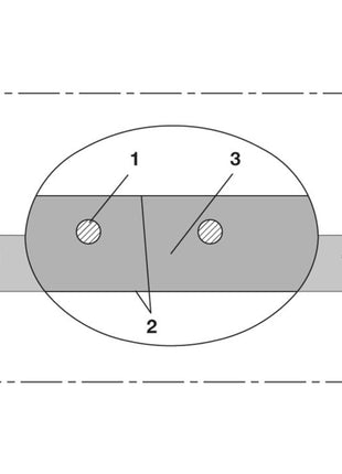 Manguera de aspiración e impulsión NORRES BARDUC® PVC 381 FOOD Ø interior 25 mm (4501400524)