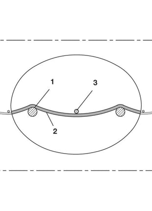 NORRES Tuyau d'aspiration et de soufflage NEO 390 ONE Ø intérieur 50-51 mm ( 4501400602 )