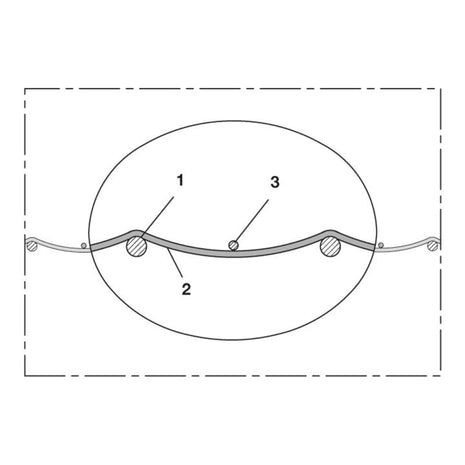 NORRES Tuyau d'aspiration et de soufflage SIL 391 ONE Ø intérieur 38 mm ( 4501400640 )