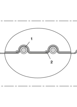 NORRES Tuyau d'aspiration et de soufflage SuperFlex PVC 372 D. intérieur 89 mm ( 4501400795 )