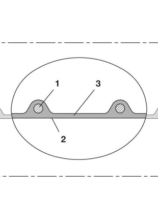 Manguera de aspiración e impulsión NORRES AIRDUC® PUR 350 FOOD-AS Ø interior 120 mm (4501401128)