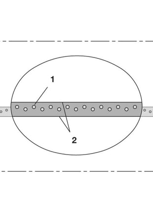 NORRES wąż ciśnieniowy NORFLEX(R) PUR 441 FOOD Ø wewn. 2 mm Ø zewn. 19,00 mm ( 4501401861 )