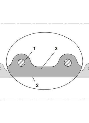 NORRES Absaug- und Förderschlauch AIRDUC® PUR-INOX 355 FOOD-AS Innen-Ø 60 mm Außen-Ø 70,00 mm ( 4502401024 )