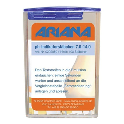 ARIANA Petite jauge TRGS 611 valeur pH ( 4522222009 )