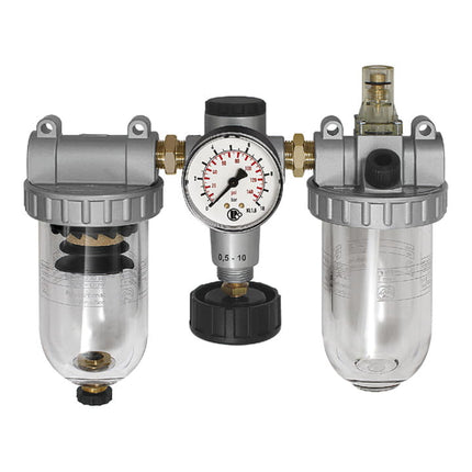 RIEGLER Unité de maintenance standard filetage 1/2 po. semi-automatique ( 4588882353 )