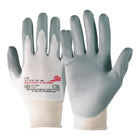 Guantes HONEYWELL Camapur Comfort 619 talla 8 blanco/gris (4702001107)