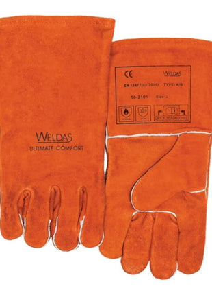 Guantes de soldadura WELDAS talla XL (9,5) rojo (4702005008)