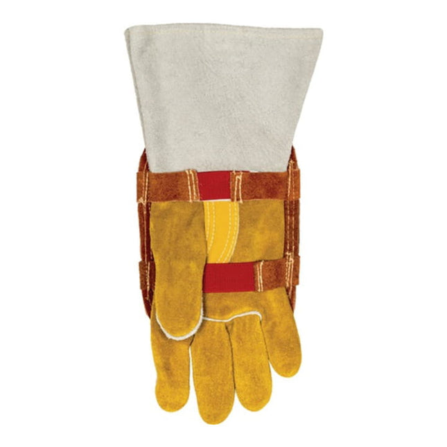 WELDAS Protection des mains  cuir vachette fendu avec prot.PFR alum. ( 4702005041 )