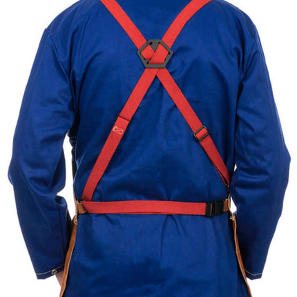 WELDAS Tablier Lava Brown(TM) longueur env. 107 x largeur env. 60 cm ( 8000076794 )