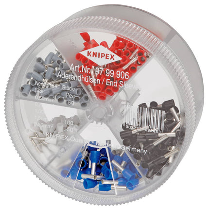 KNIPEX boîte d'assortiment 400 pièces 0,5 - 2,5 mm² ( 8000272808 )