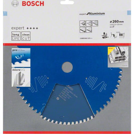 BOSCH Lame de scie circulaire Ø extérieur 260 mm nombre de dents 80 HLTCG ( 8000342171 )