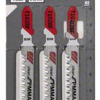 BOSCH lame de scie sauteuse T 102 BF Clean pour PVC L.92mm pas de dent 1,8mm (8000345990)