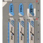 Lame de scie sauteuse BOSCH T 218 A Basic pour métal L.92mm pas de dent 1,1-1,5mm (8000346077)