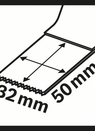 BOSCH Tauchsägeblatt AIZ 32AB Breite 32 mm Eintauchtiefe 50 mm ( 8000346230 )