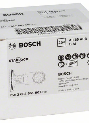 Lame de scie plongeante BOSCH AII 65 APB Wood and Nails Largeur 65 mm Profondeur de plongée 40 mm ( 8000346237 )