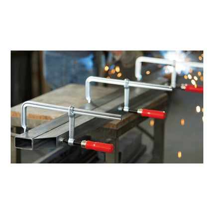 BESSEY Serre-joints tout acier classiX envergure 400 mm col de cygne 120 mm ( 8000350803 )