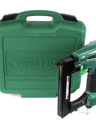 Prebena 3GP-E40 Druckluft Nagler Klammergerät 40mm + Heftklammer Typ E ( 25mm / 32mm ) im Transportkoffer - Toolbrothers