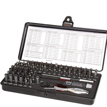 WIHA Jeu d'embouts de mécanique de précision 7000SK65ESD 66 pièces avec embouts C4 ( 8000378984 )