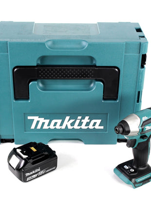 Makita DTD 155 F1J Akku Schlagschrauber 18 V 140 Nm 1/4" Brushless + 1x Akku 3,0 Ah + Makpac - ohne Ladegerät - Toolbrothers