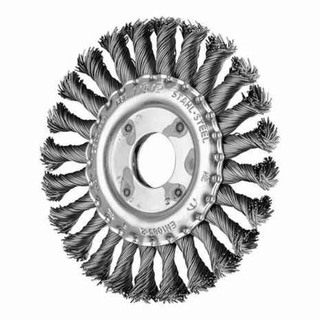 PFERD Brosse plate RBG 11512/22,2 ST 0,50 D. 115 mm épaisseur de fil 0,5 mm ( 8000433118 )