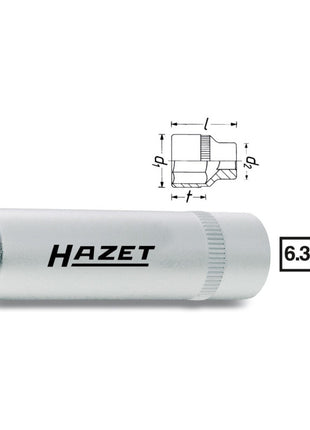 HAZET insert de clé à douille 850LG 1/4″ 6 pans (8000466426)