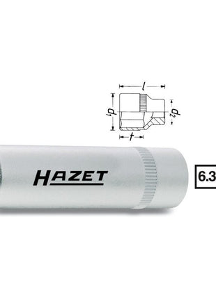 HAZET insert de clé à douille 850LG 1/4″ 6 pans (8000466429)