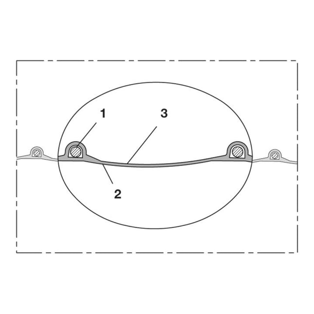 NORRES Tuyau d'aspiration et de soufflage PROTAPE® PUR 301 AS D. intérieur 40 mm ( 8000479628 )
