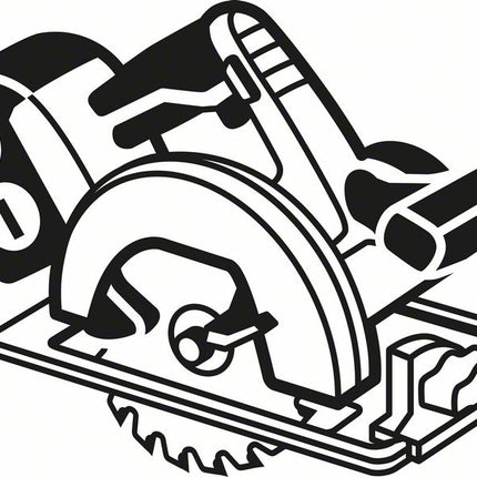 BOSCH Lame pour scie circulaire  D. ext. 165 mm nombre de dents 4 TCG ( 8000587017 )