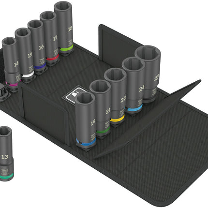 WERA Jeu de clés à douilles à choc 8790 C Impaktor Deep Set 1 11 pièces 1/2 ″ ( 8000653980 )