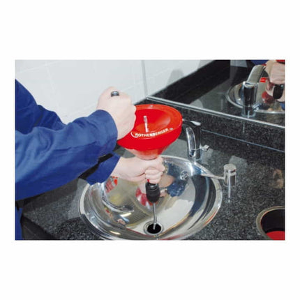 ROTHENBERGER Appareil de nettoyage de tubes à main ROSPI® H+E Plus longueur de la spirale : 4,5 m ( 8000739103 )