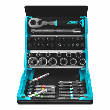 HAZET Assortiment de douilles et d'embouts SmartCase 2200SC-2 50 pièces ( 8000791438 )
