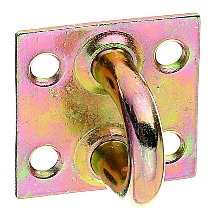 GAH Oeillet sur plaque Largeur de l'étrier 27,5 mm Hauteur de l'étrier 27 mm Ø de l'étrier 7 mm ( 8002512529 )